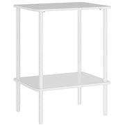 Logidon bijzettafel wit 40x30x52 cm met opbergvak