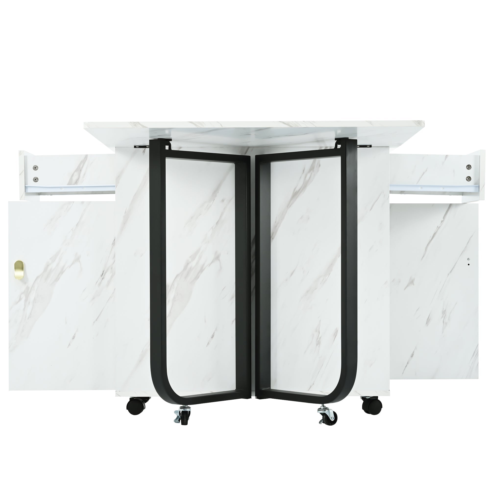 Logidon eettafelset 150x80x76 cm wit MDF vier fluwelen stoelen