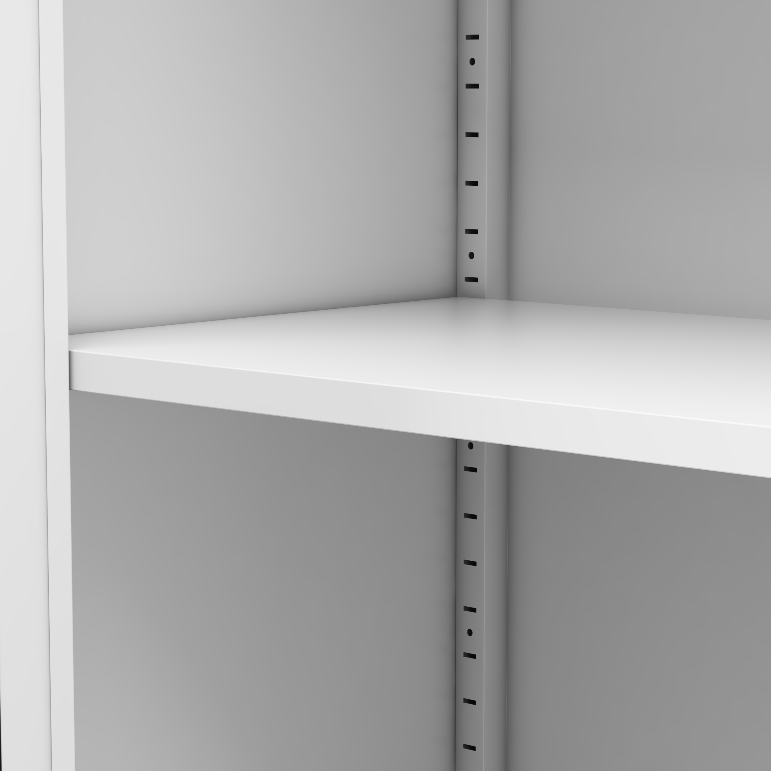 Logidon opbergplank 88 cm wit in hoogte verstelbare planken