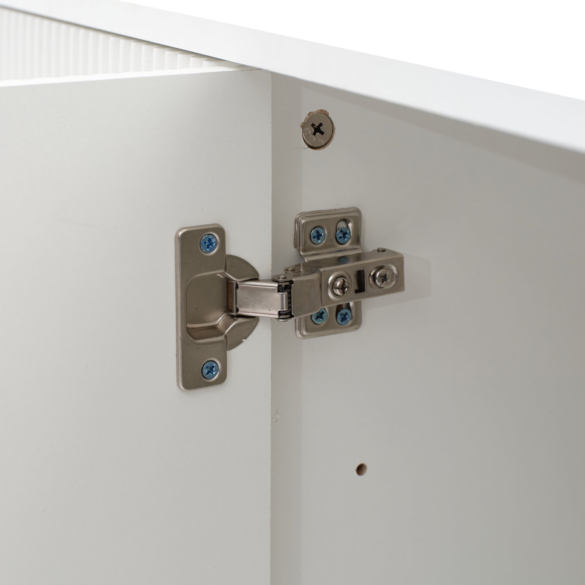 Logidon Wit Dressoir, 160 cm breed, verstelbare planken