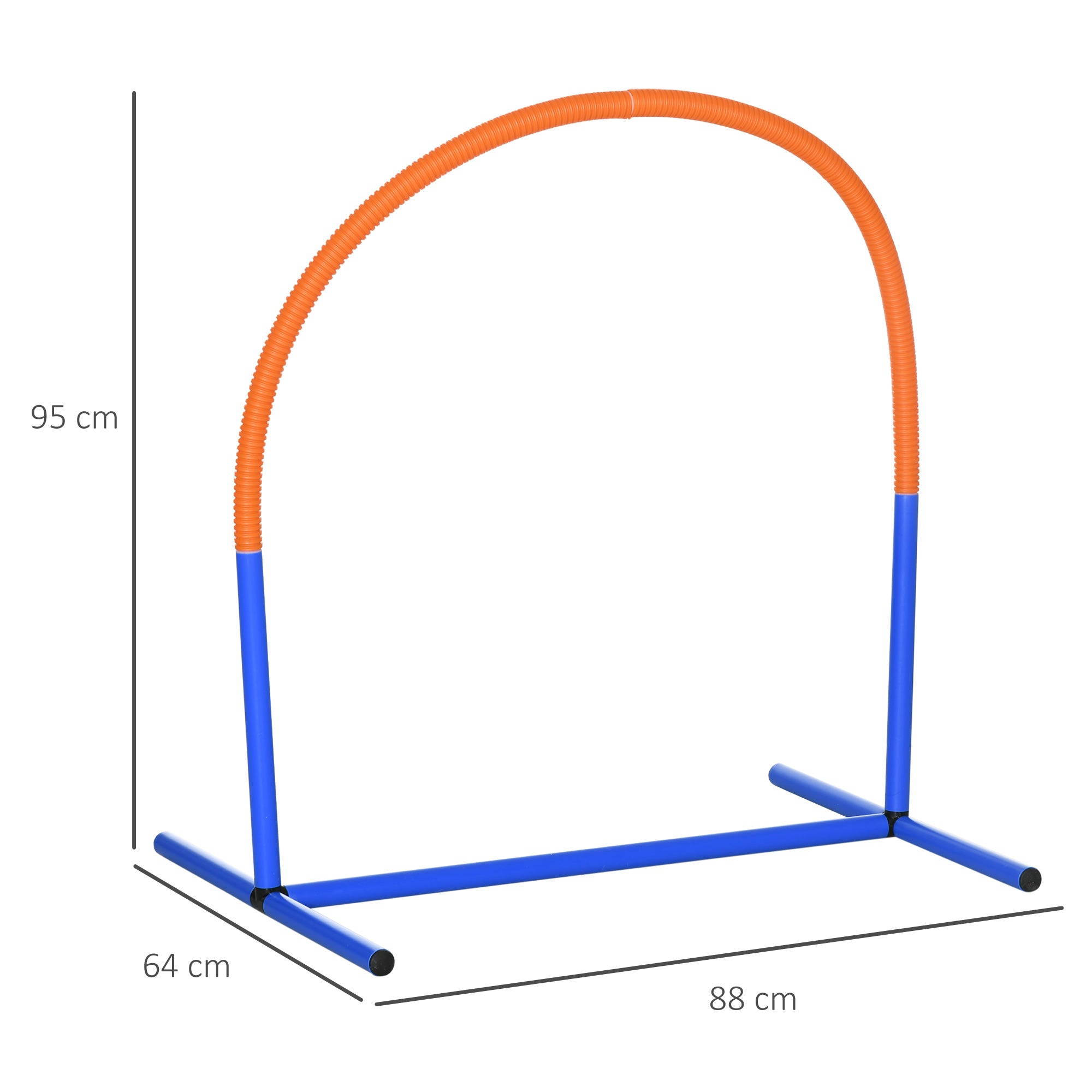 Logidon Agility Trainingsset 4-delig Blauw met draagtas