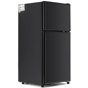 Logidon koel-vriescombinatie dubbele deur 86,8 cm hoog premium zwart