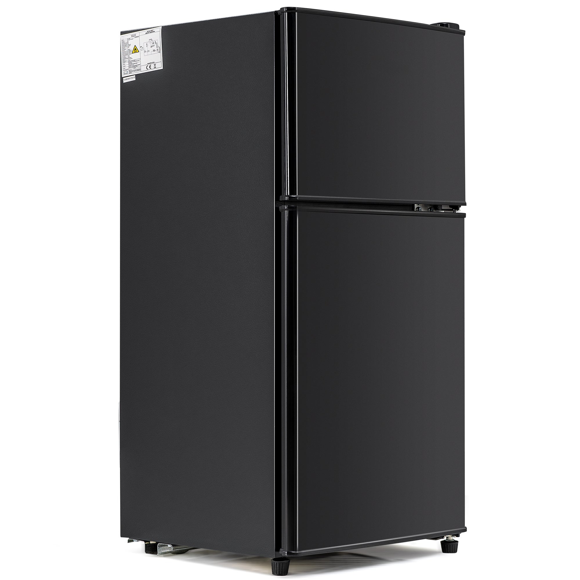 Logidon koel-vriescombinatie dubbele deur 86,8 cm hoog premium zwart
