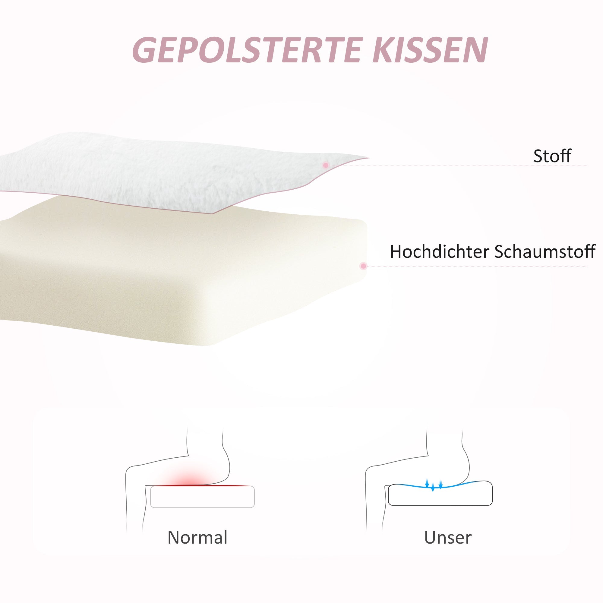 Logidon Bureaustoel met Konijnenoren Verstelbaar Wit Fluwelen Look