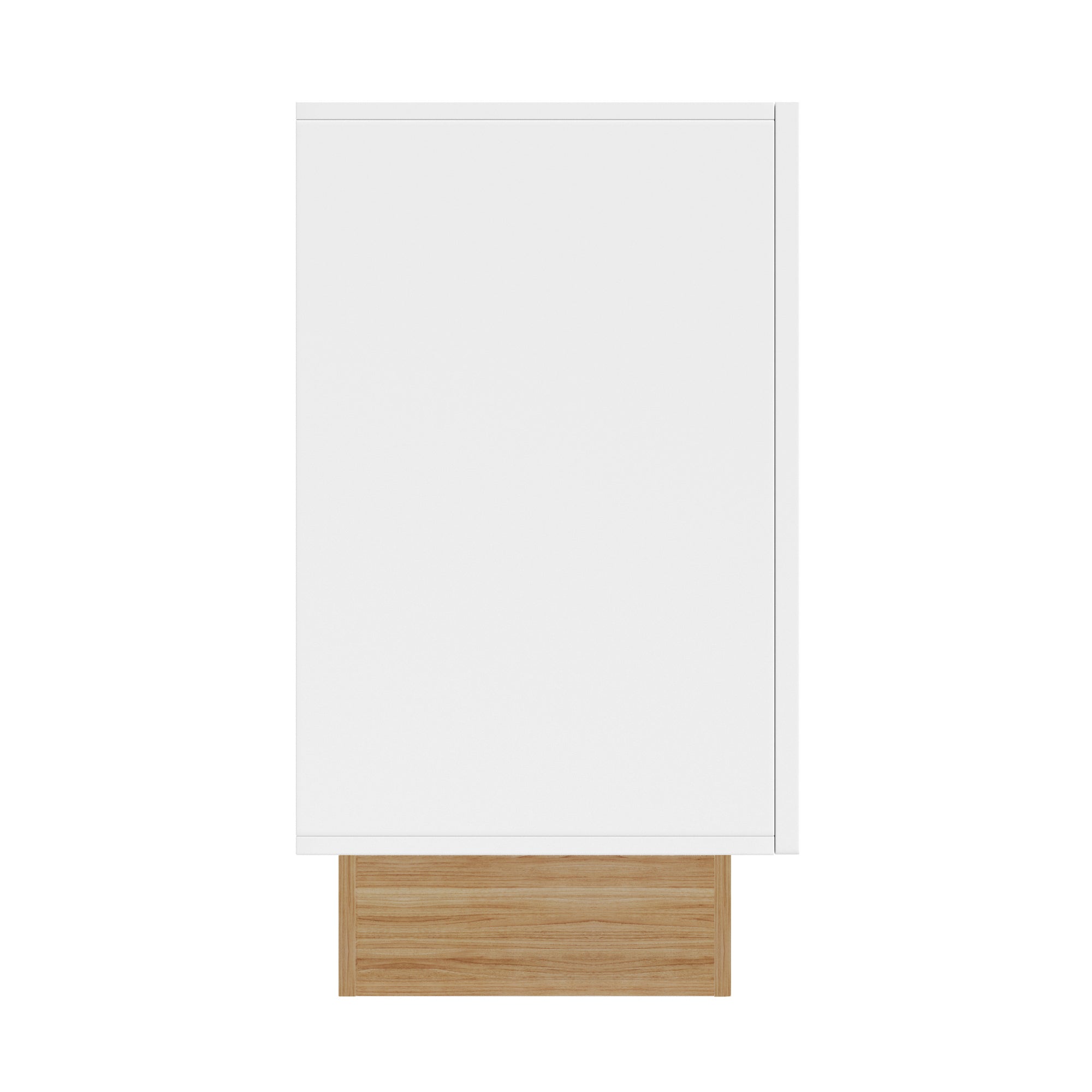 Logidon dressoir 160x38x75 cm wit met U-reliëf design