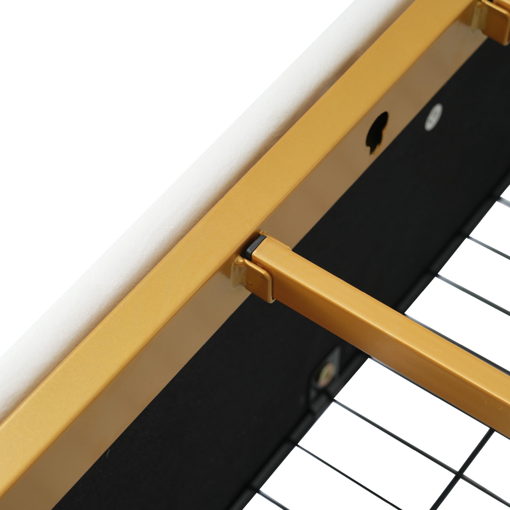 Logidon gestoffeerd bed 140x200 USB-C oplaadfunctie LED 4 lades