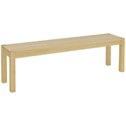 Logidon houten bank 3-zits naturel massief grenen 150 x 33 x 45 cm draagvermogen 330 kg