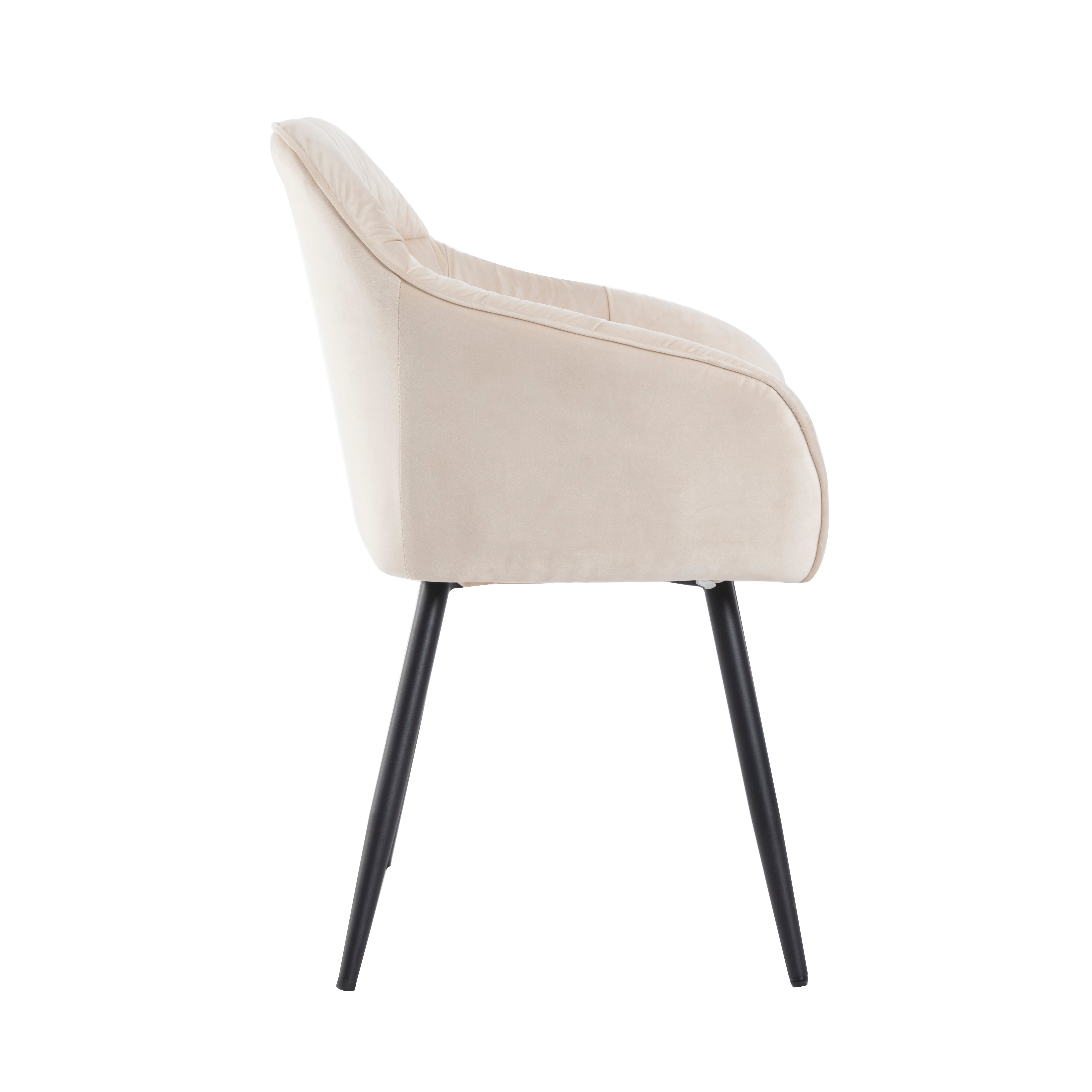 Logidon eettafelset 5-delig 138x80 cm beige stoelen houtnerf
