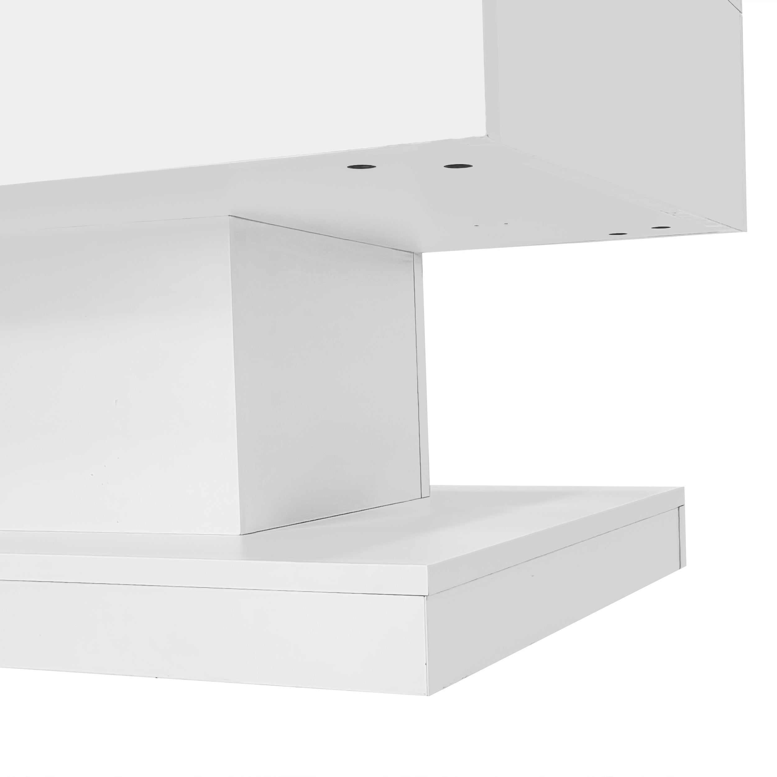 Logidon witte heftafel 100x50x45 met LED verlichting hydraulisch