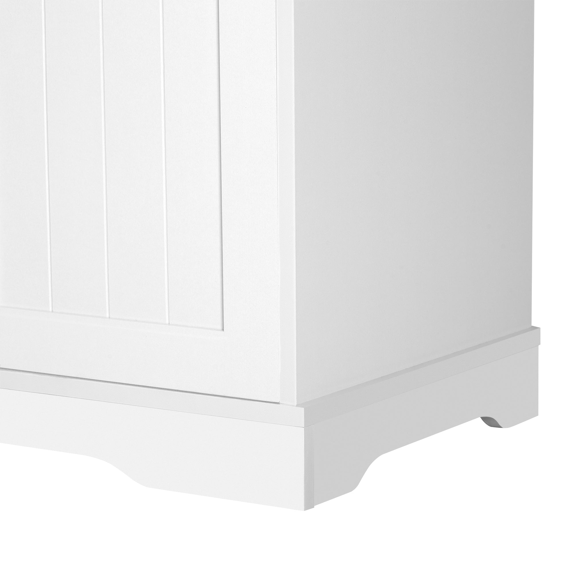 Logidon dressoir wit - 3 deuren, 1 lade, moderne buffetkast 107 cm
