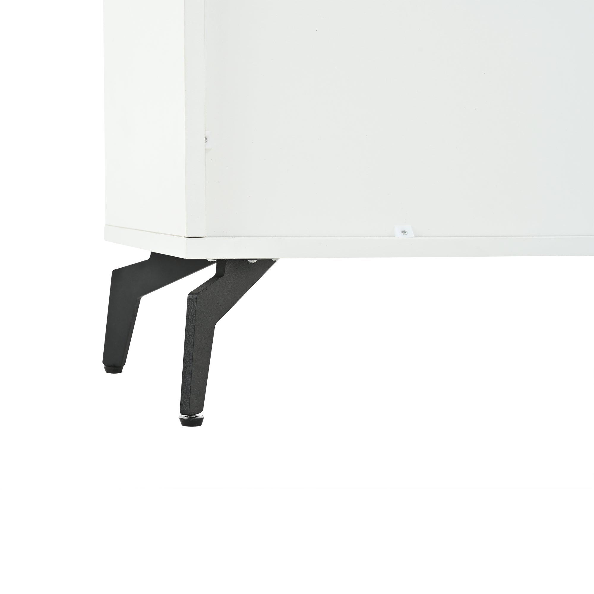 Logidon wit hoogglans dressoir 140 cm met LED lichtstrip