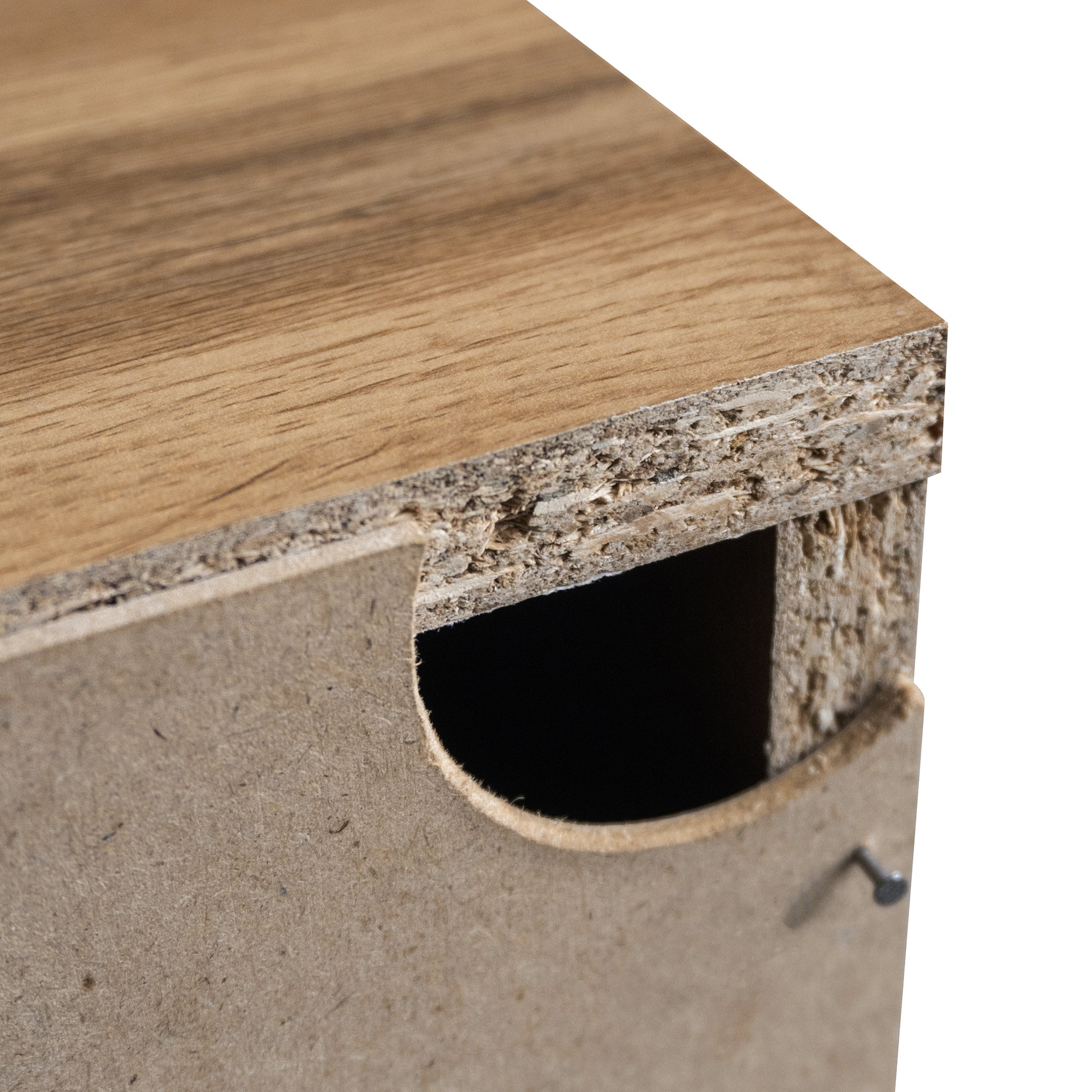 Logidon Modern dressoir vier deuren 160,5 x 35,5 x 78 cm