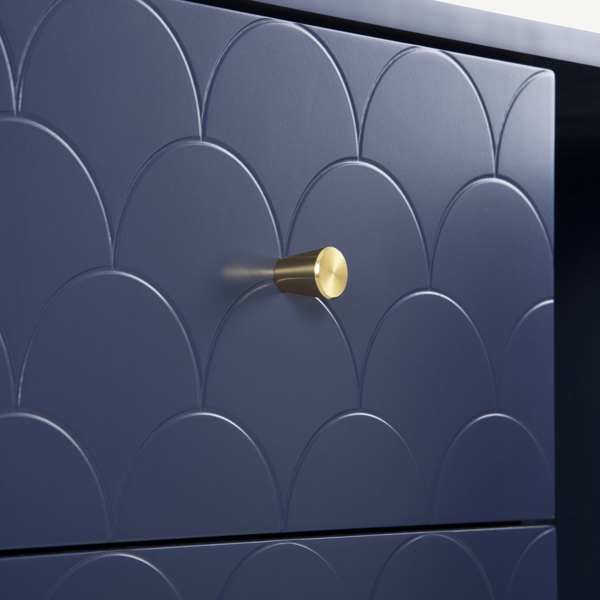 Merax Ladekast 120 CM - Commode Kasten met Lades en Deuren - Blauw afbeelding 9