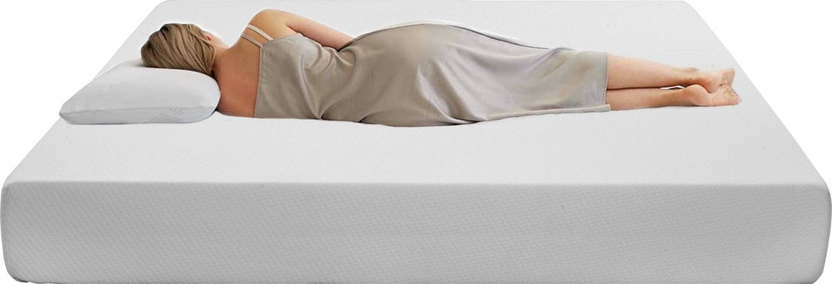 Merax Matras 140x200 cm - Koudschuim H3 - 16 cm Dik - Oeko Tex Gecertificeerd - Wit afbeelding 6