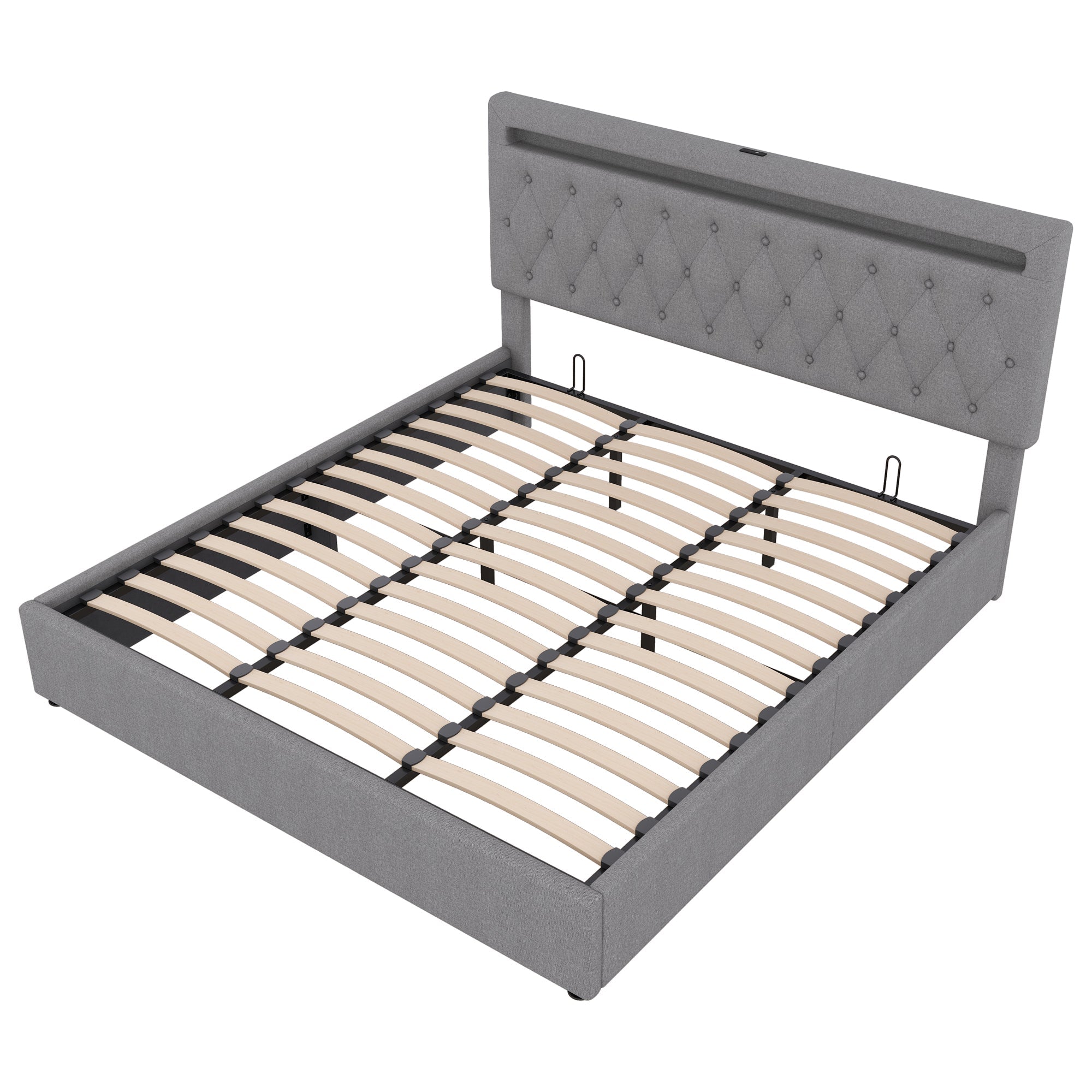 Logidon 180x200cm vlakbed met hydraulisch hefmechanisme LED