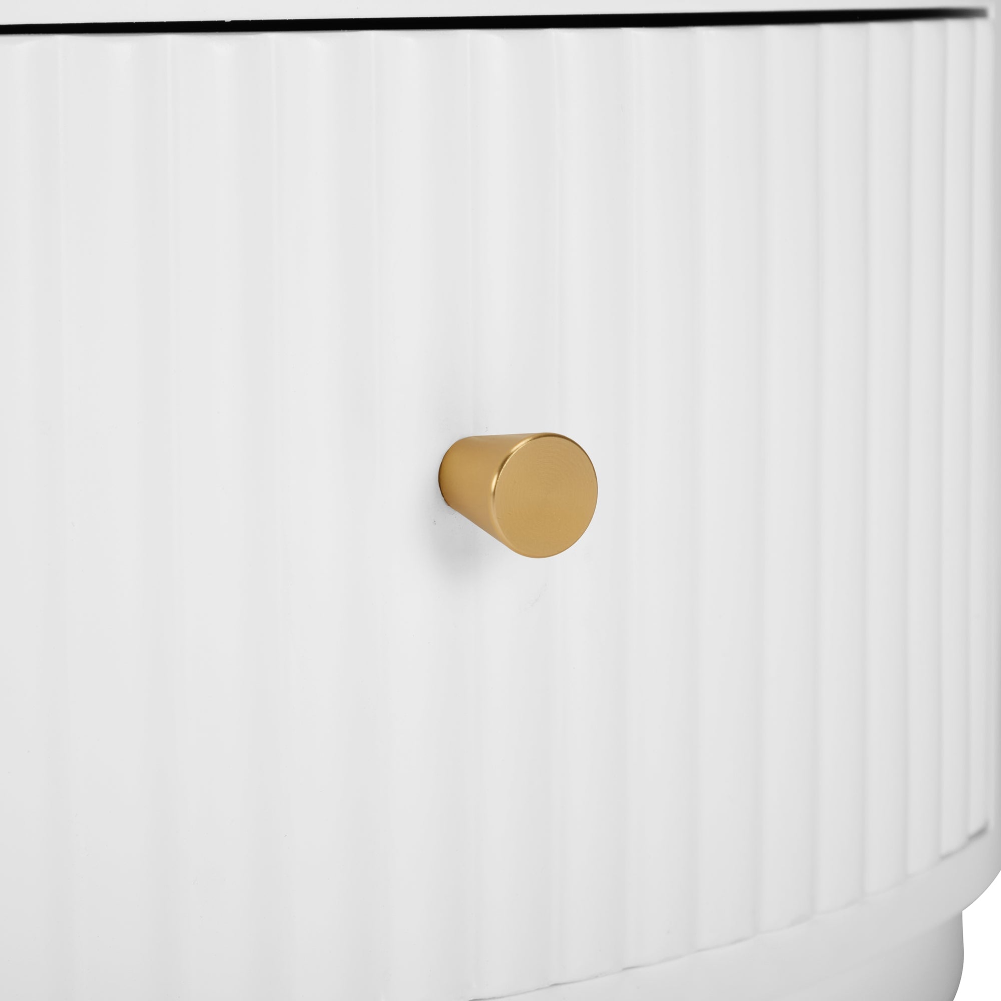 Logidon onregelmatige salontafel in wolkvorm 110x60cm wit