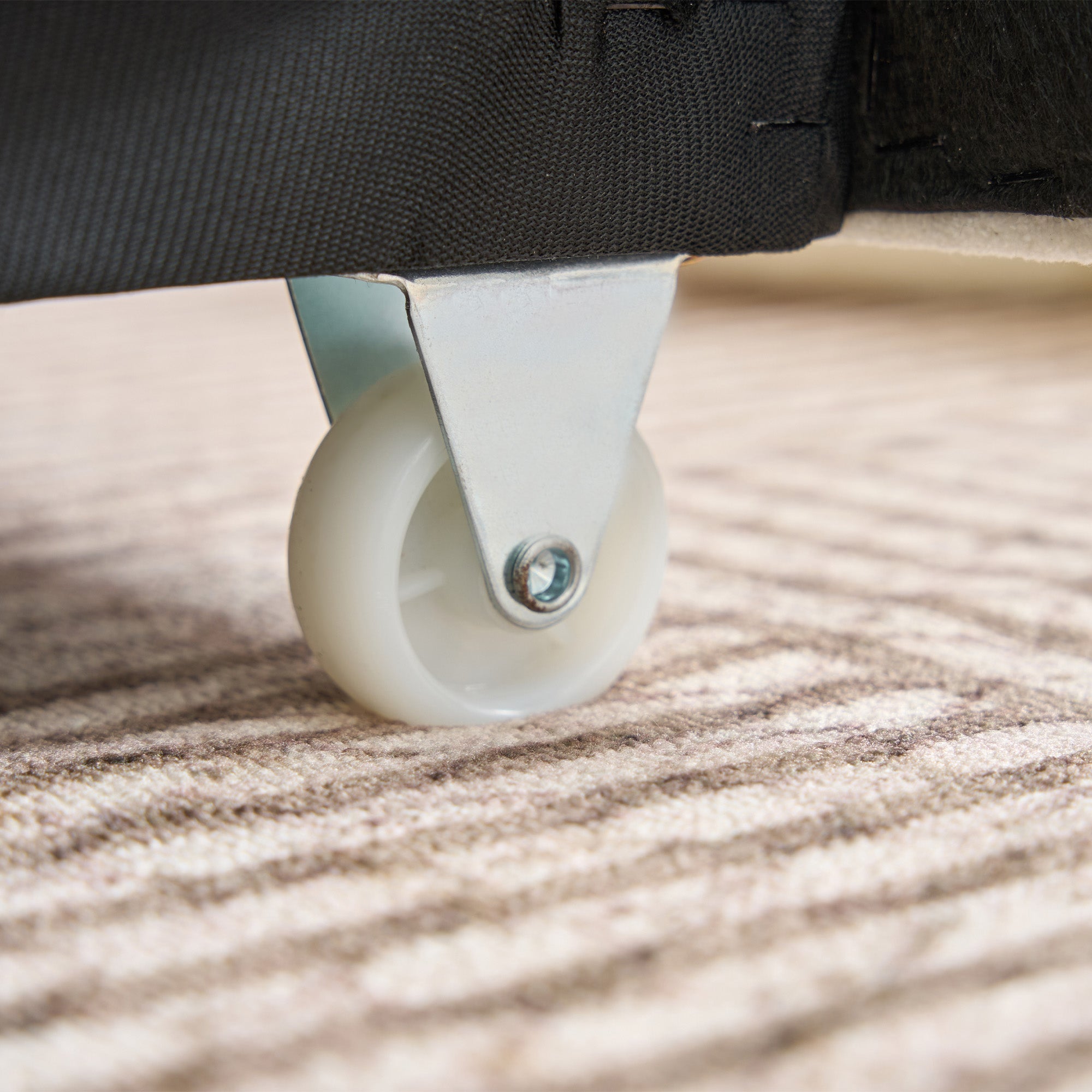 Logidon hoekslaapbank slaapfunctie L-vorm chenille beige