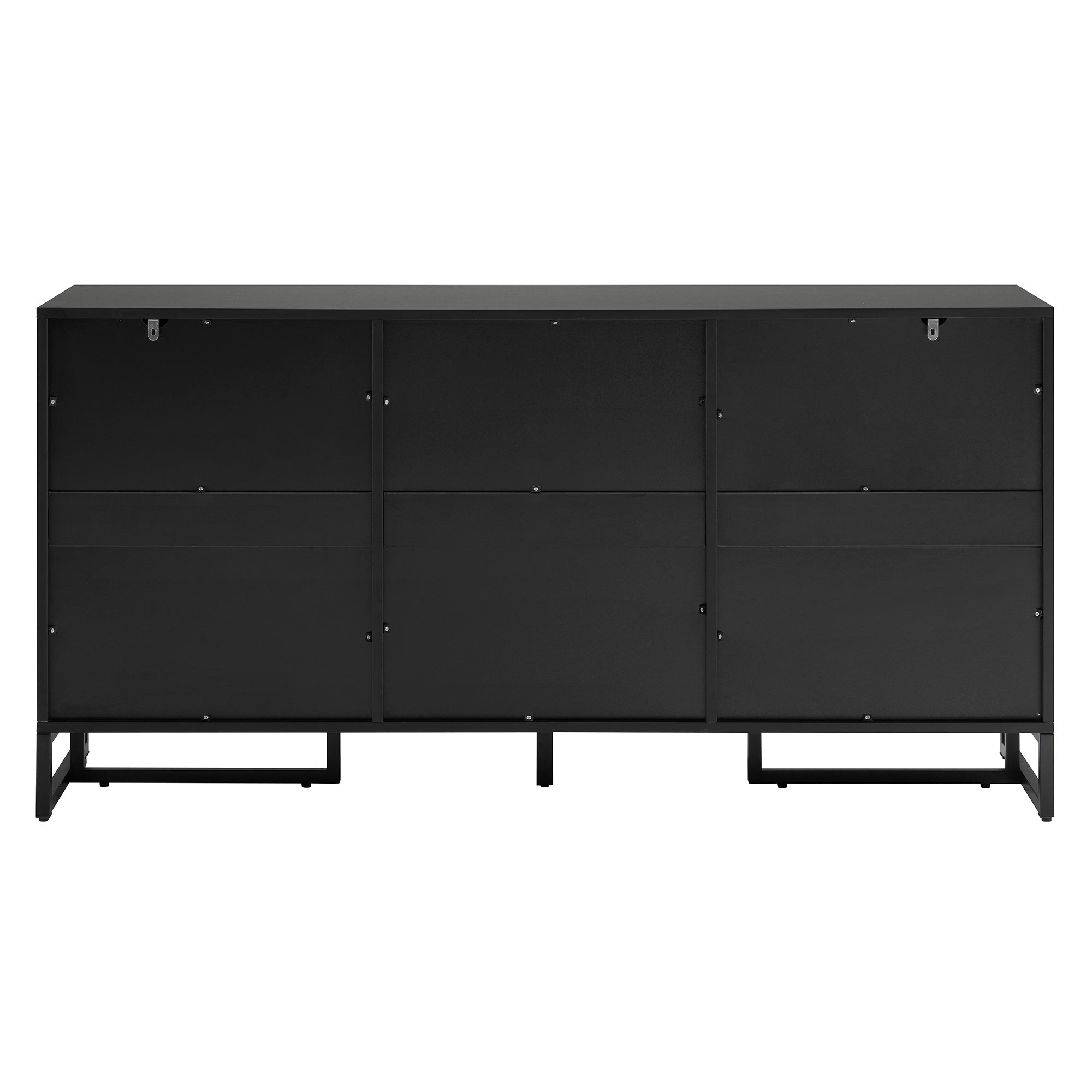 Logidon dressoir met visgraatmotief, 2 deuren en 3 lades