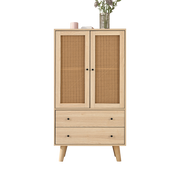 Logidon dressoir 60x120 cm eikenlook rotanlook 2 deuren 2 lades