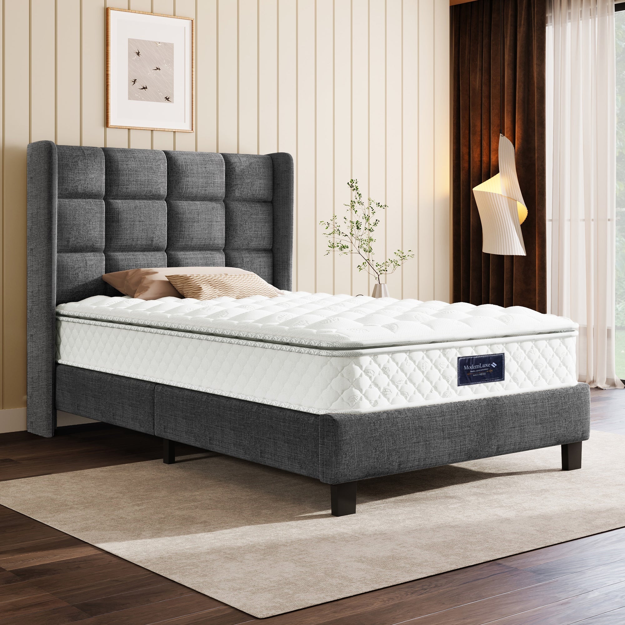 Logidon binnenveringsmatras 7 zones koudschuim 140x200 cm