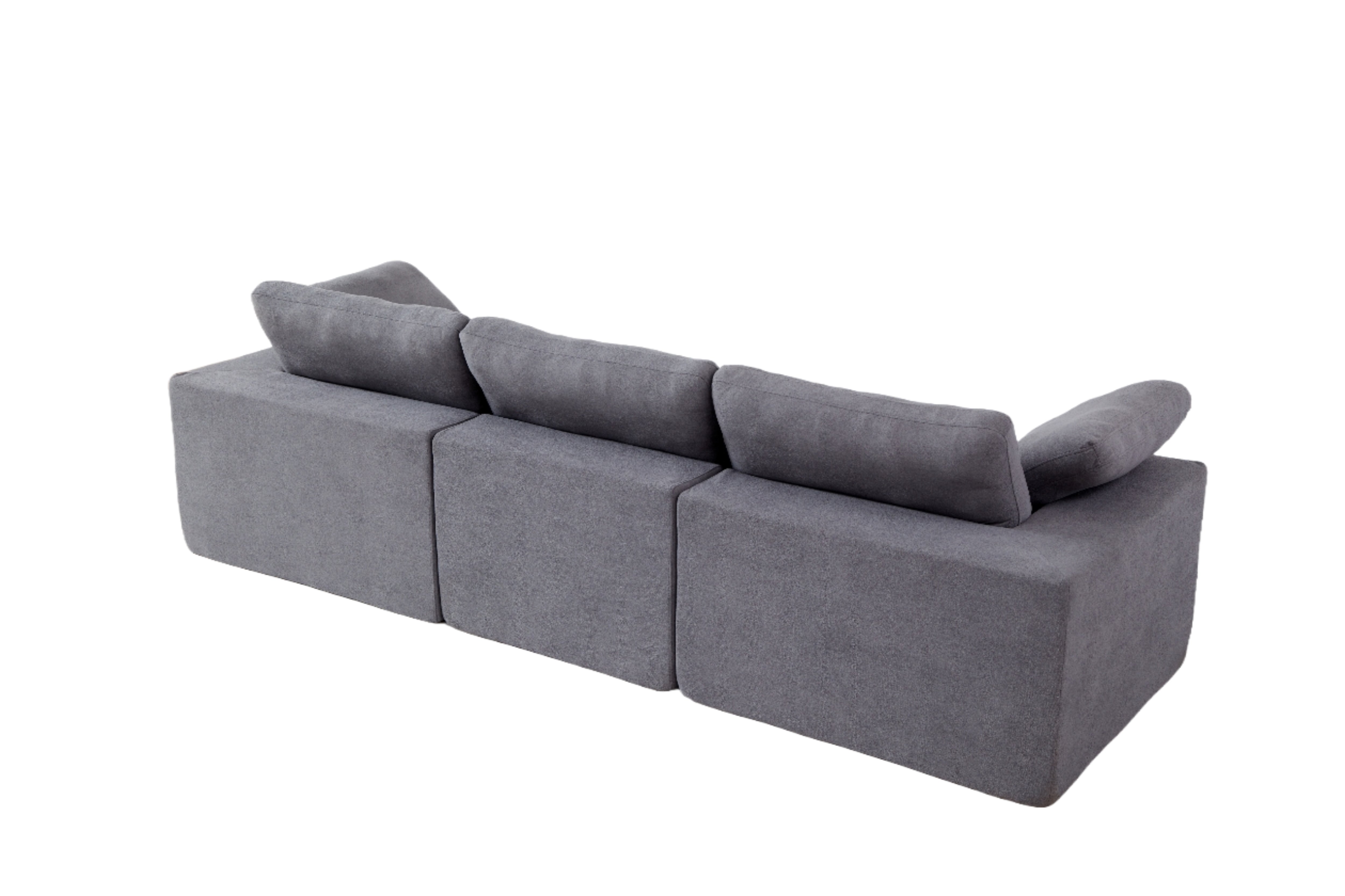 Logidon Cloud Modulaire Bank Grijs Diep Zitkussen