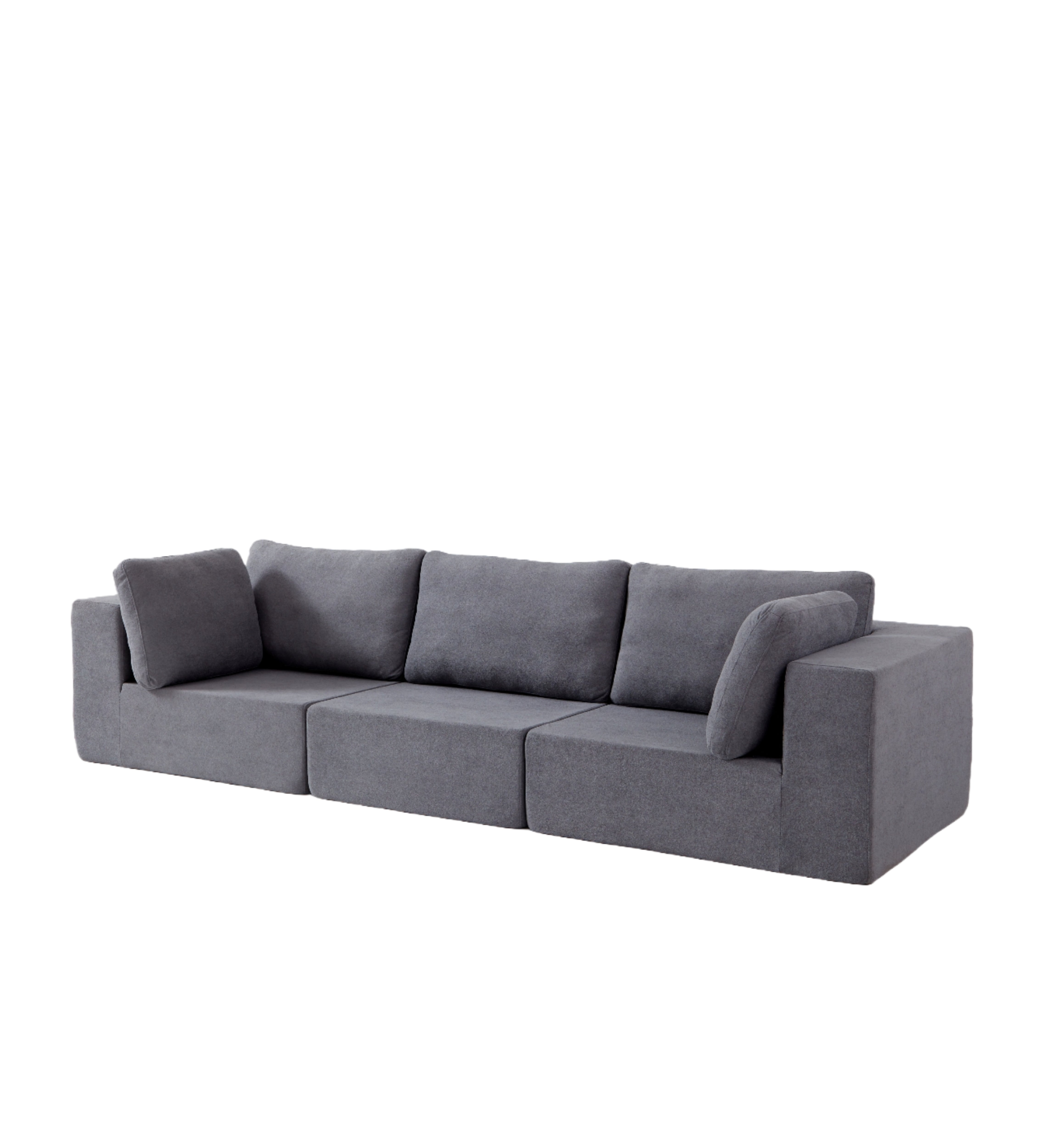 Logidon Cloud Modulaire Bank Grijs Diep Zitkussen