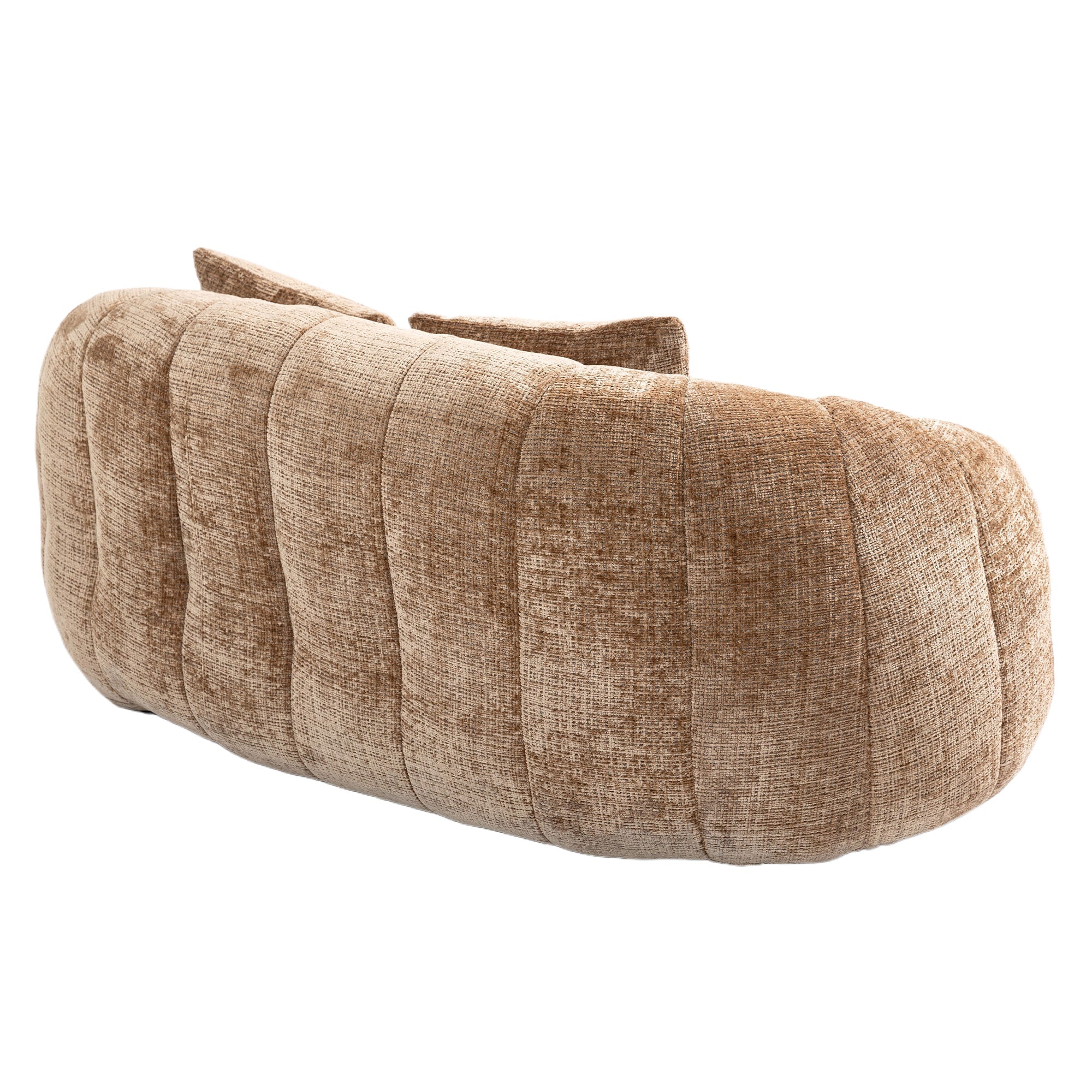 Logidon Zitzakbank Luxe Chenille Koffie Lounge Stoel