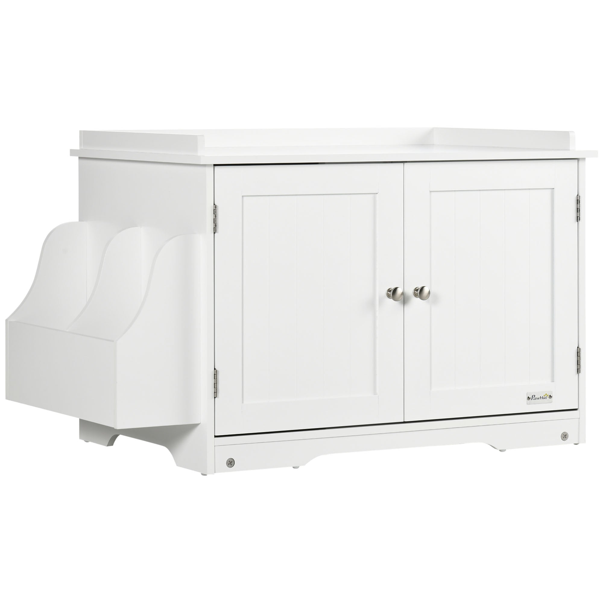 Logidon kattentoilet wit 86x48x52 verstelbaar tussenschot