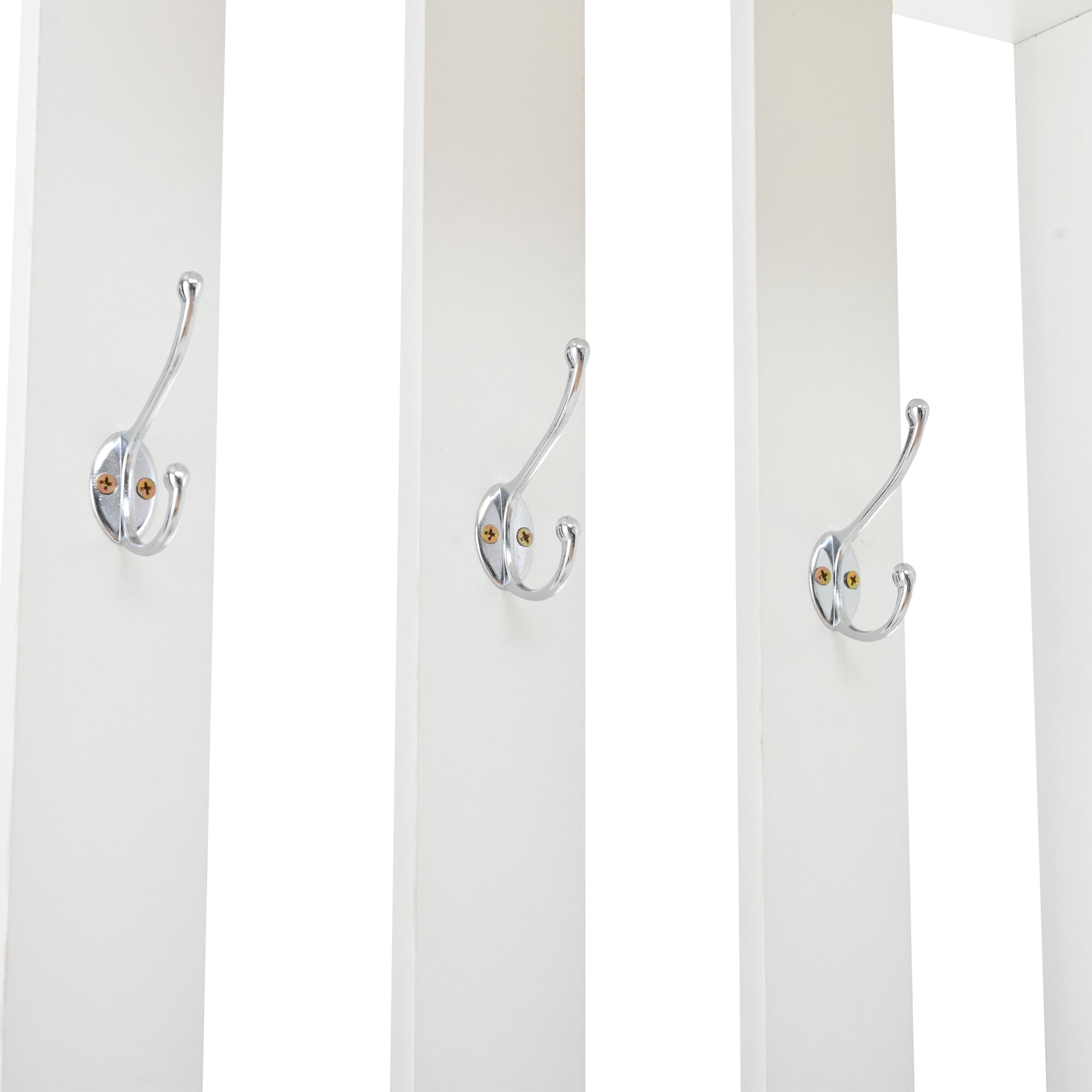 Logidon compacte kledingkast 85x33,5x200 cm wit 2 kasten