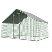 Logidon buitenkast 3x2x2 m metalen behuizing zilver veiligheidsslot