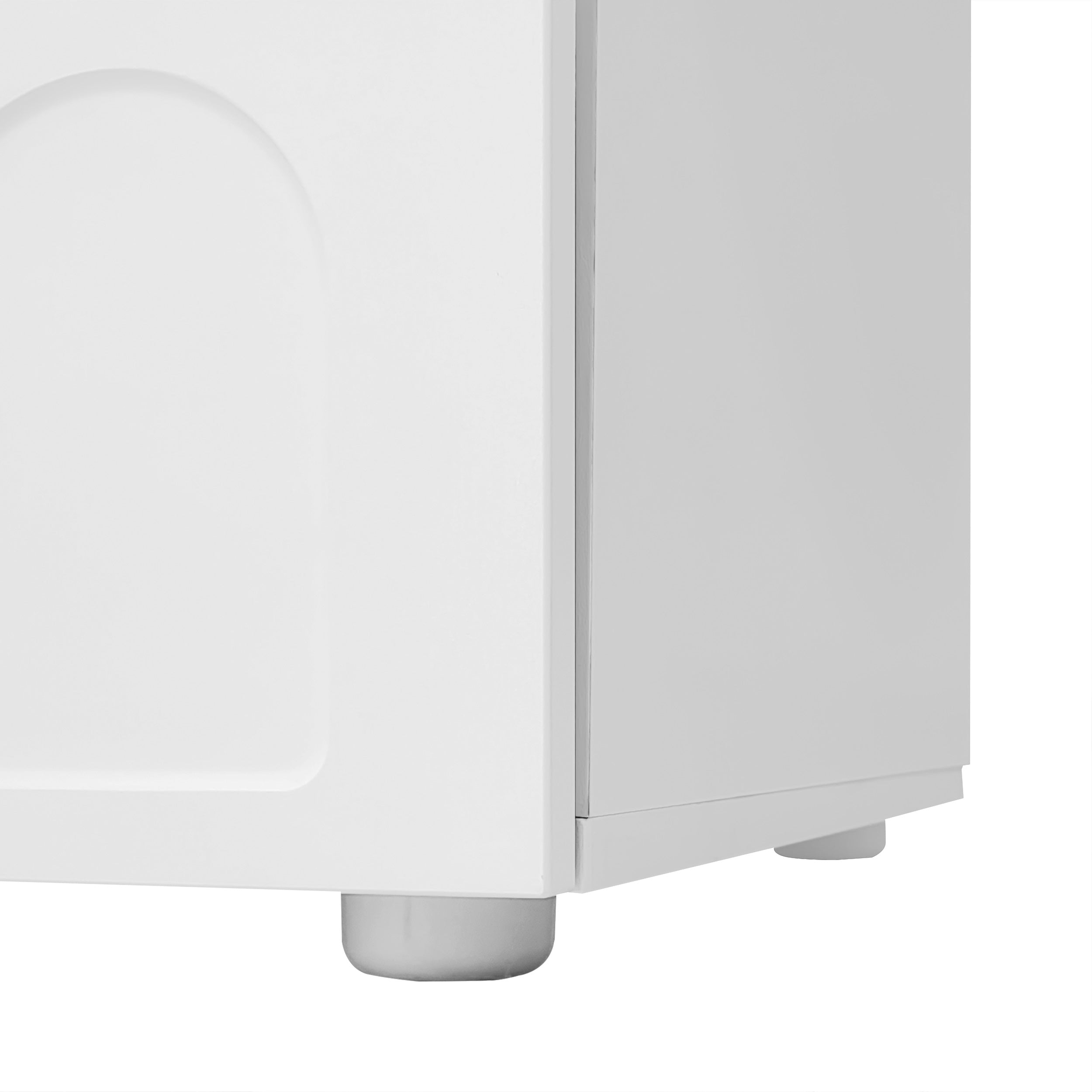 Logidon wolkvormige salontafel wit met lades en plank