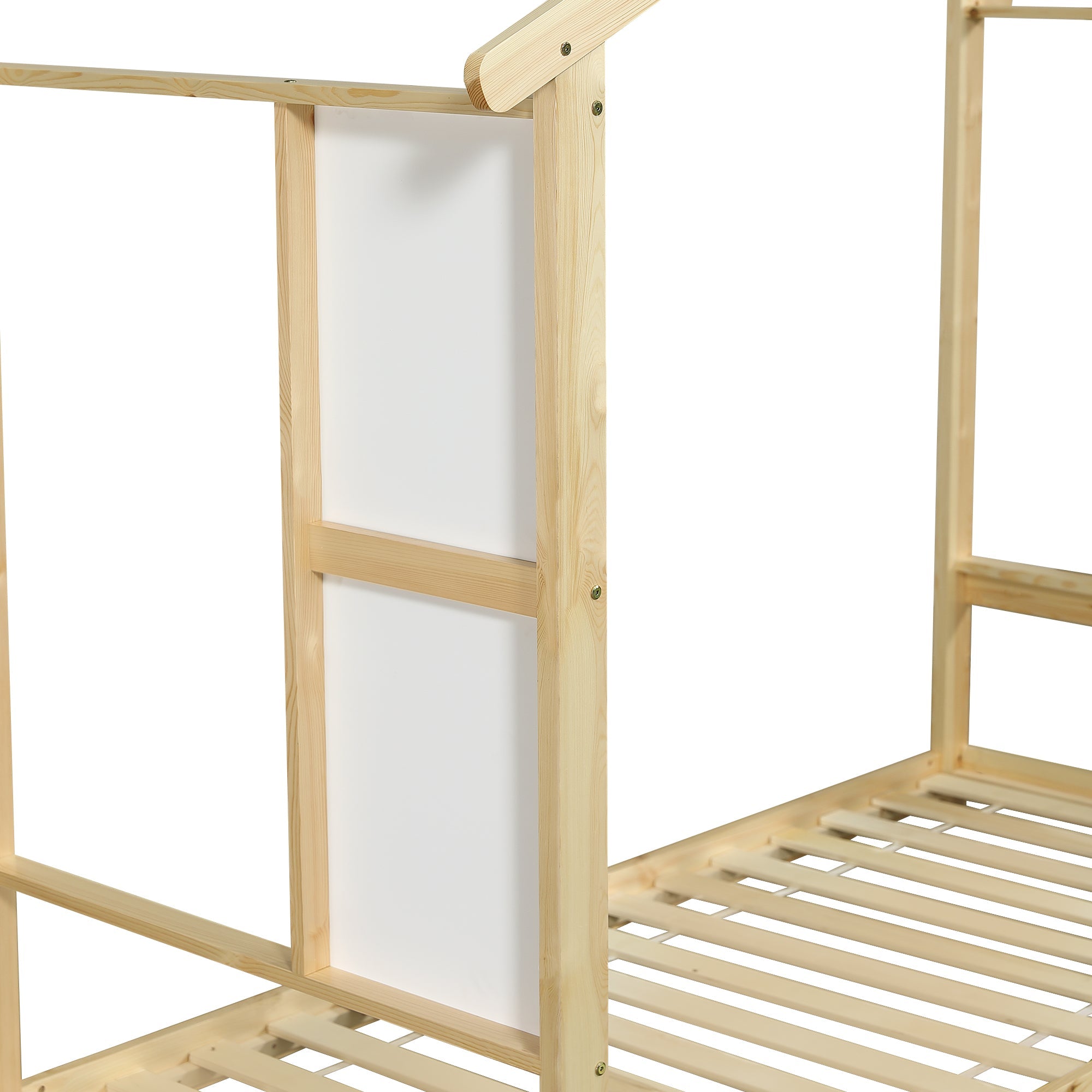 Logidon Kinderbed Met Schuifdak Design 90x200 Naturel