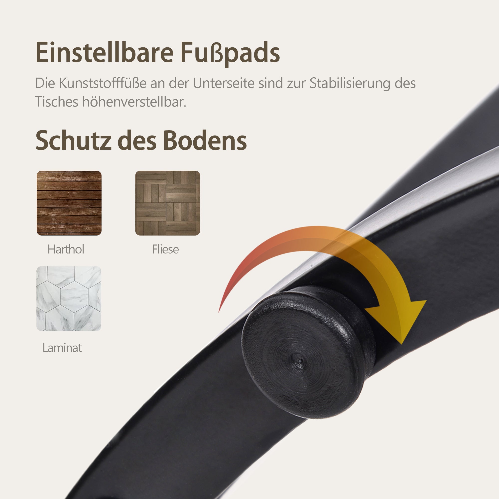 Logidon ronde salontafels set van 2 bruin nestbaar MDF