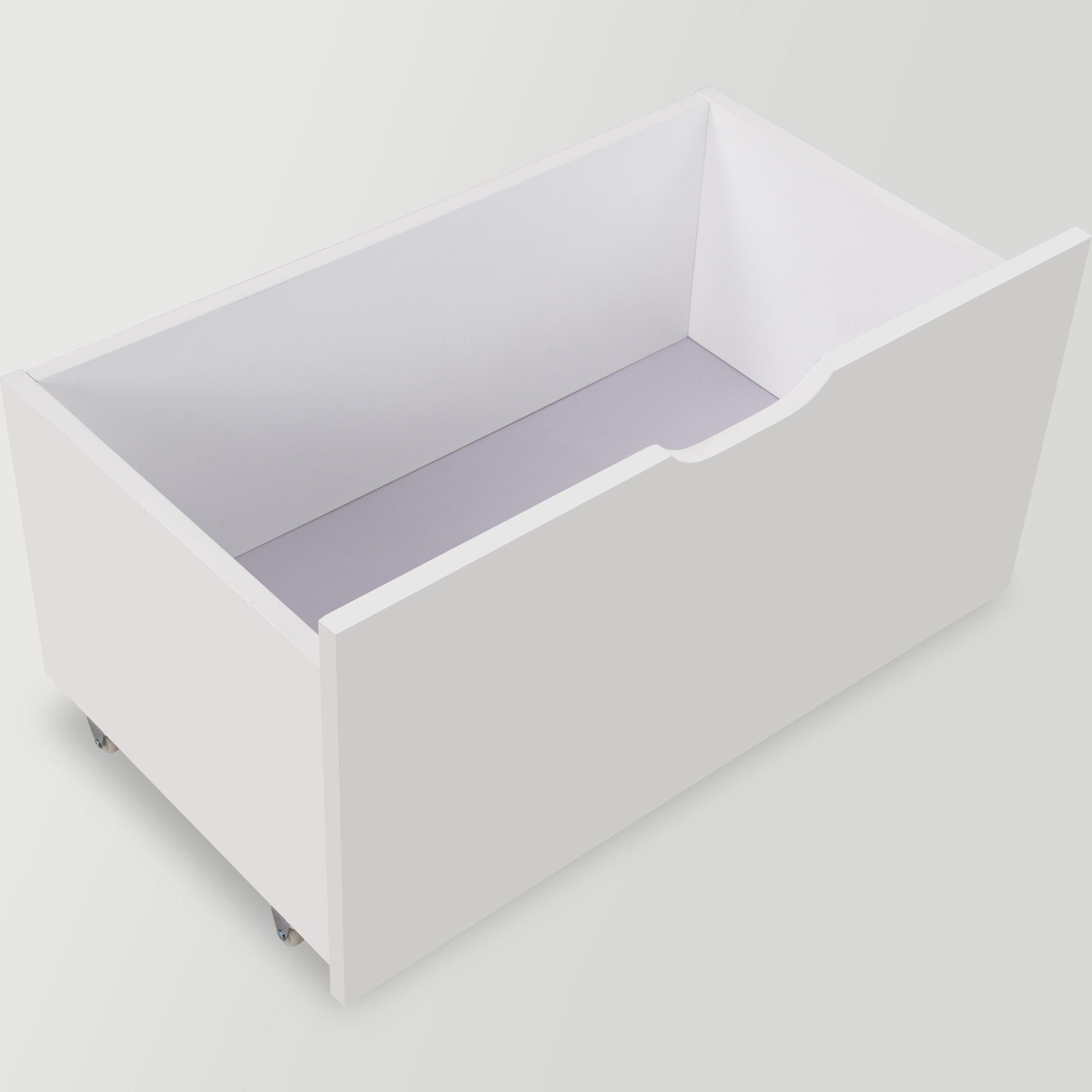 Logidon kinderbed 90x190 met lades en valbeveiliging wit eiken