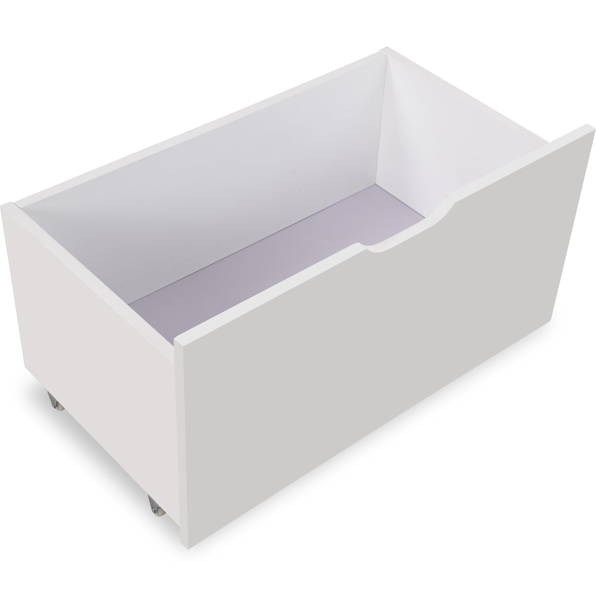 Logidon kinderbed 90x190 met lades en valbeveiliging wit eiken