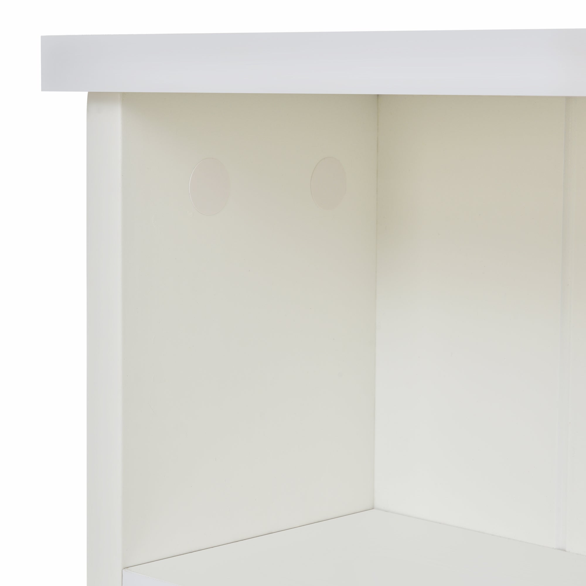 Logidon massief houten bed 90x200 wit met lades en plank