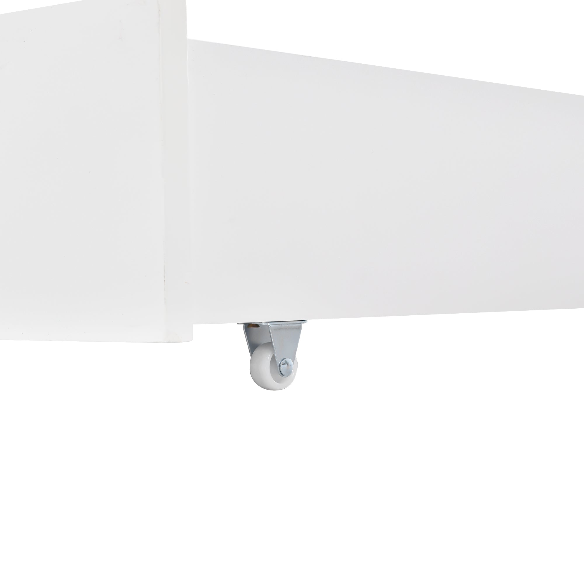 Logidon huisbed tweepersoonsbed 90x200 wit met 2 lades
