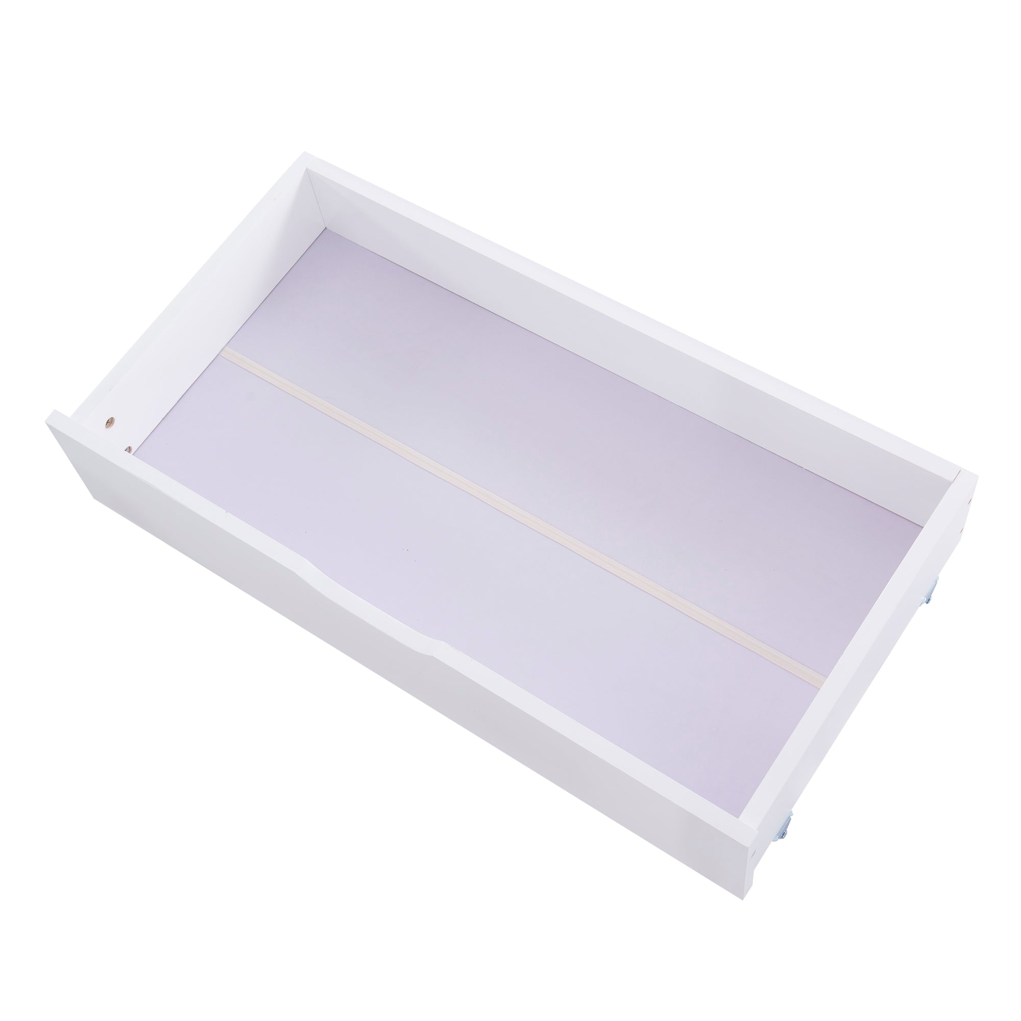 Logidon kinderbed huisbed 90x200 cm wit met plank en 2 lades