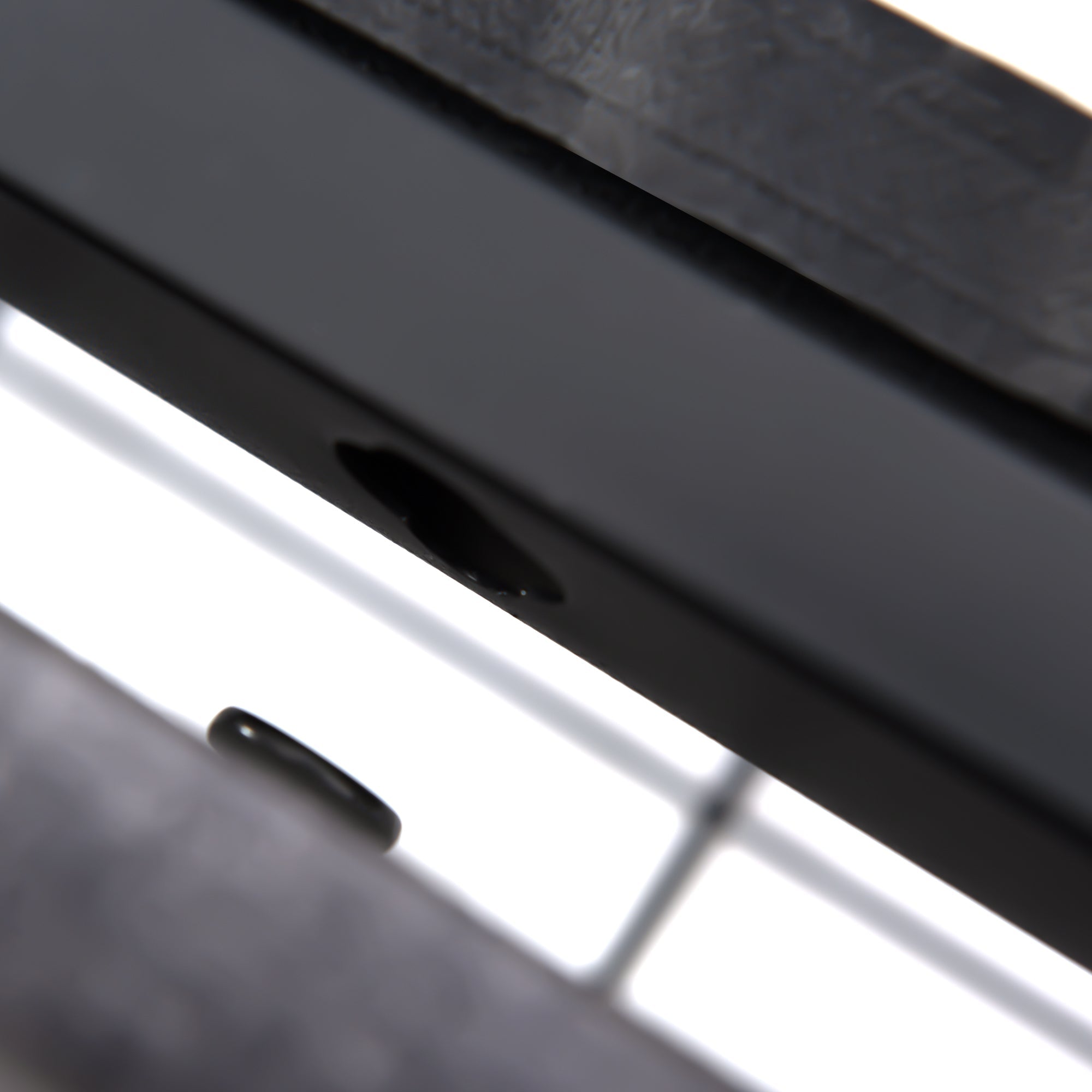Logidon bed frame 140x200 cm with LED lighting 4 drawers gray