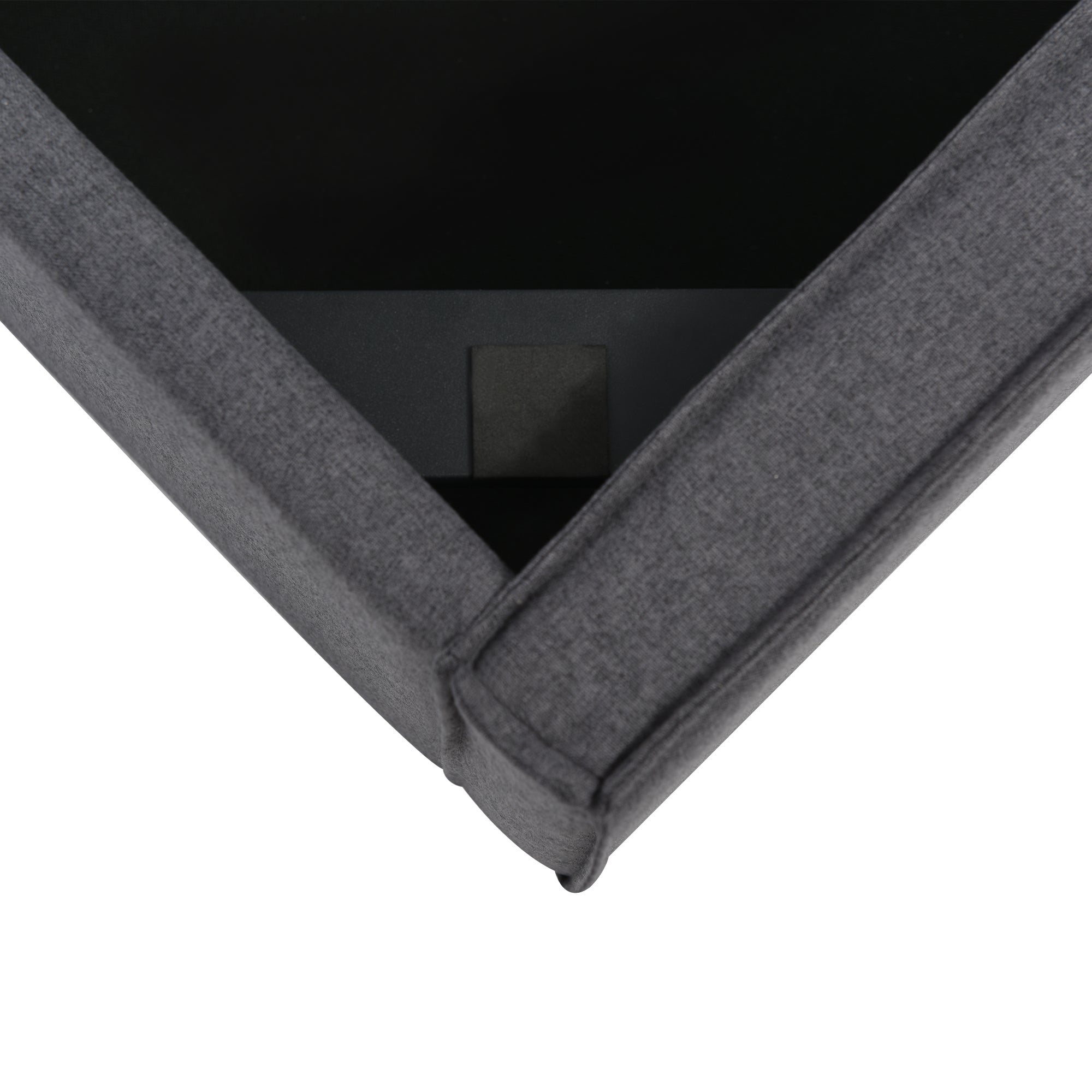 Logidon gestoffeerd bed 140x200 met opbergruimte hydraulisch grijs