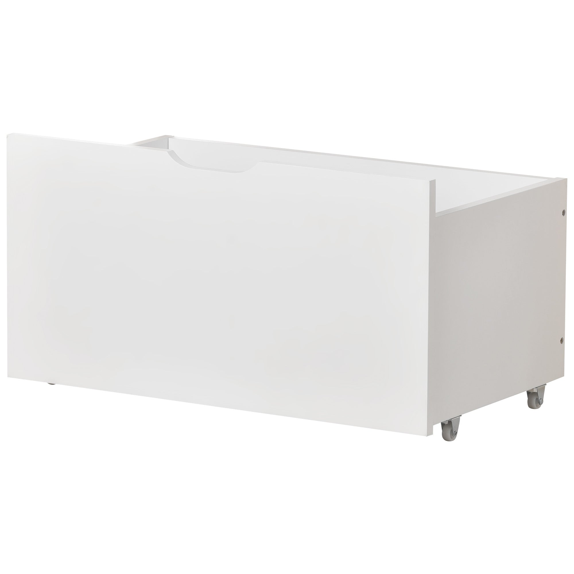 Logidon 2 ladeset wit massief hout voor kinderbed