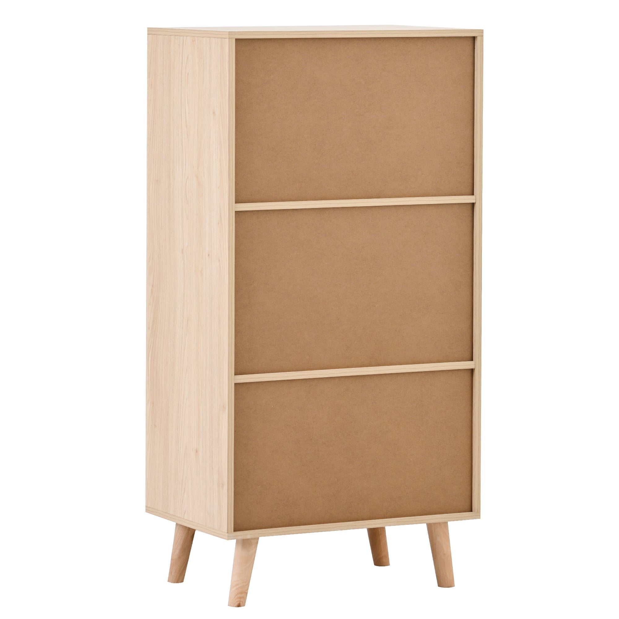 Logidon dressoir 60x120 cm eikenlook rotanlook 2 deuren 2 lades