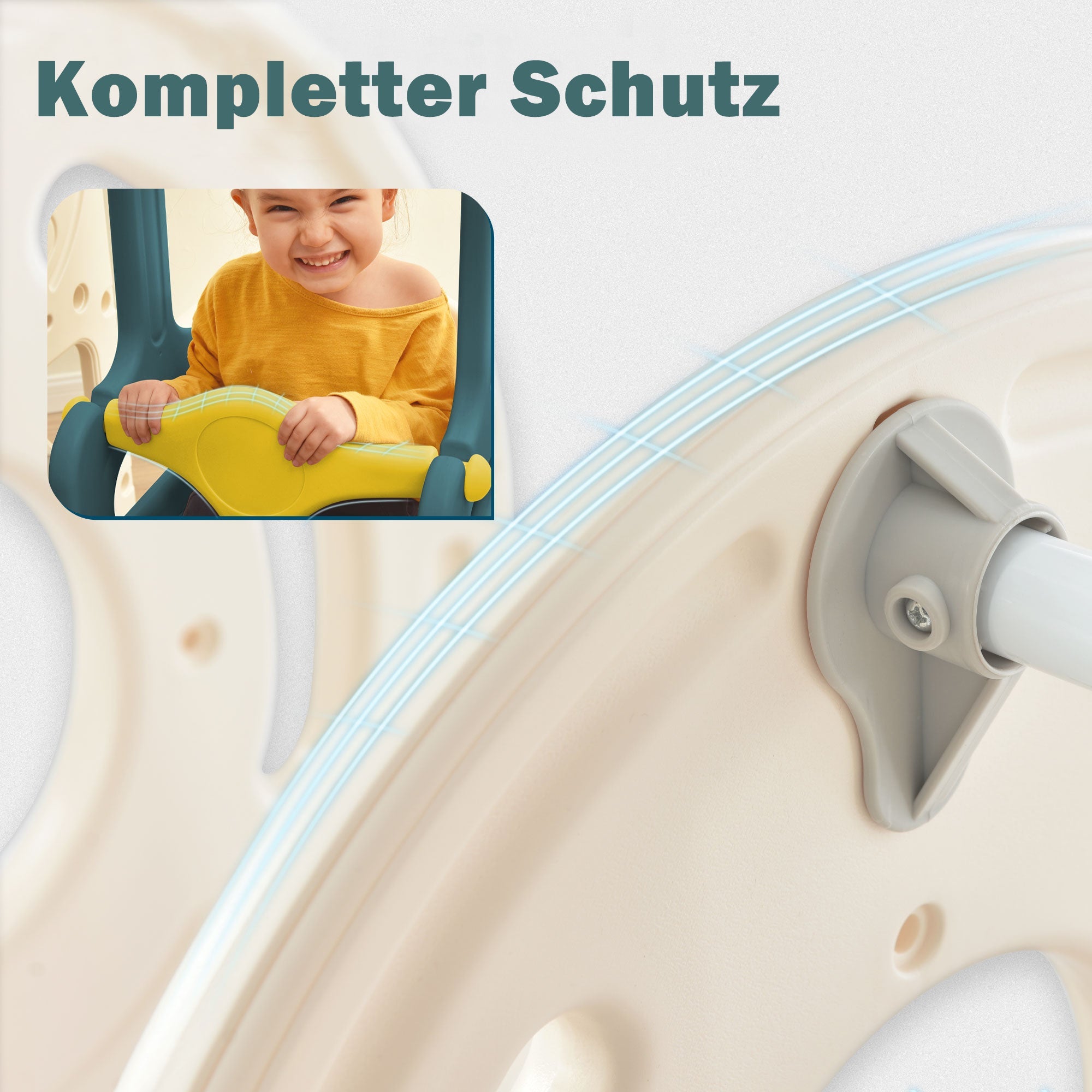 Logidon 4 In 1 Kinderglijbaan Antiek Groen HDPE Busglijbaan Ladder