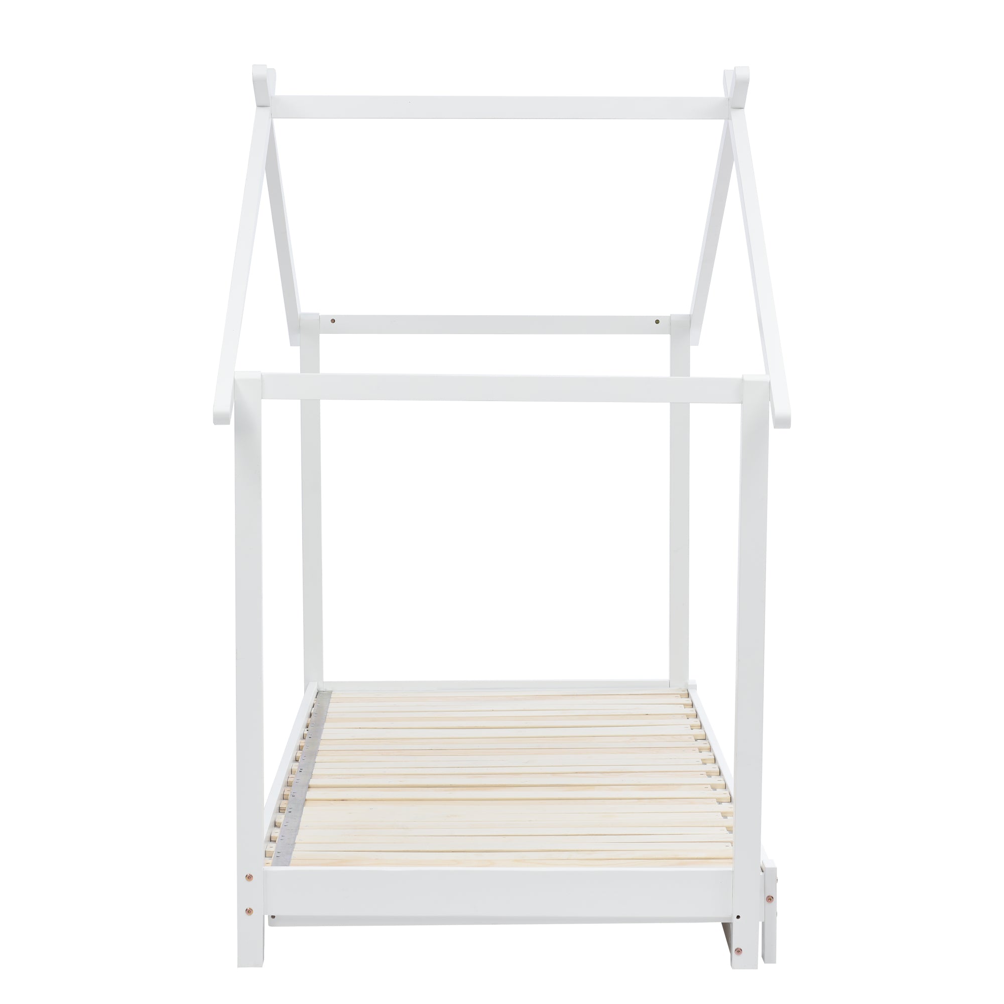 Logidon huisbed 90/180x190 cm wit van hout Converteerbaar