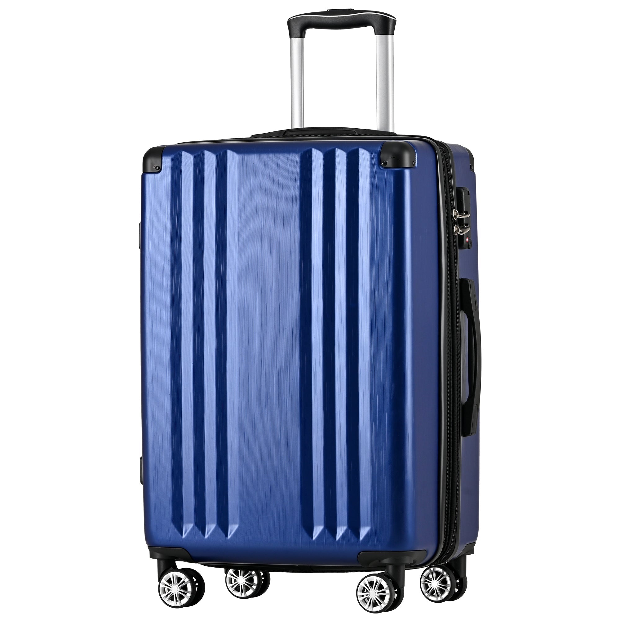 Logidon hard case dark blue 58 x 40.5 x 28 cm 4 wheels TSA