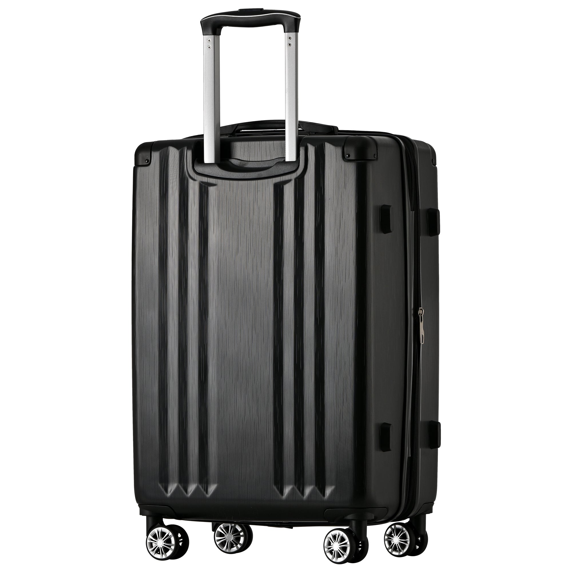 Logidon koffer met harde schaal zwart 58×40,5×28 cm 4 wielen