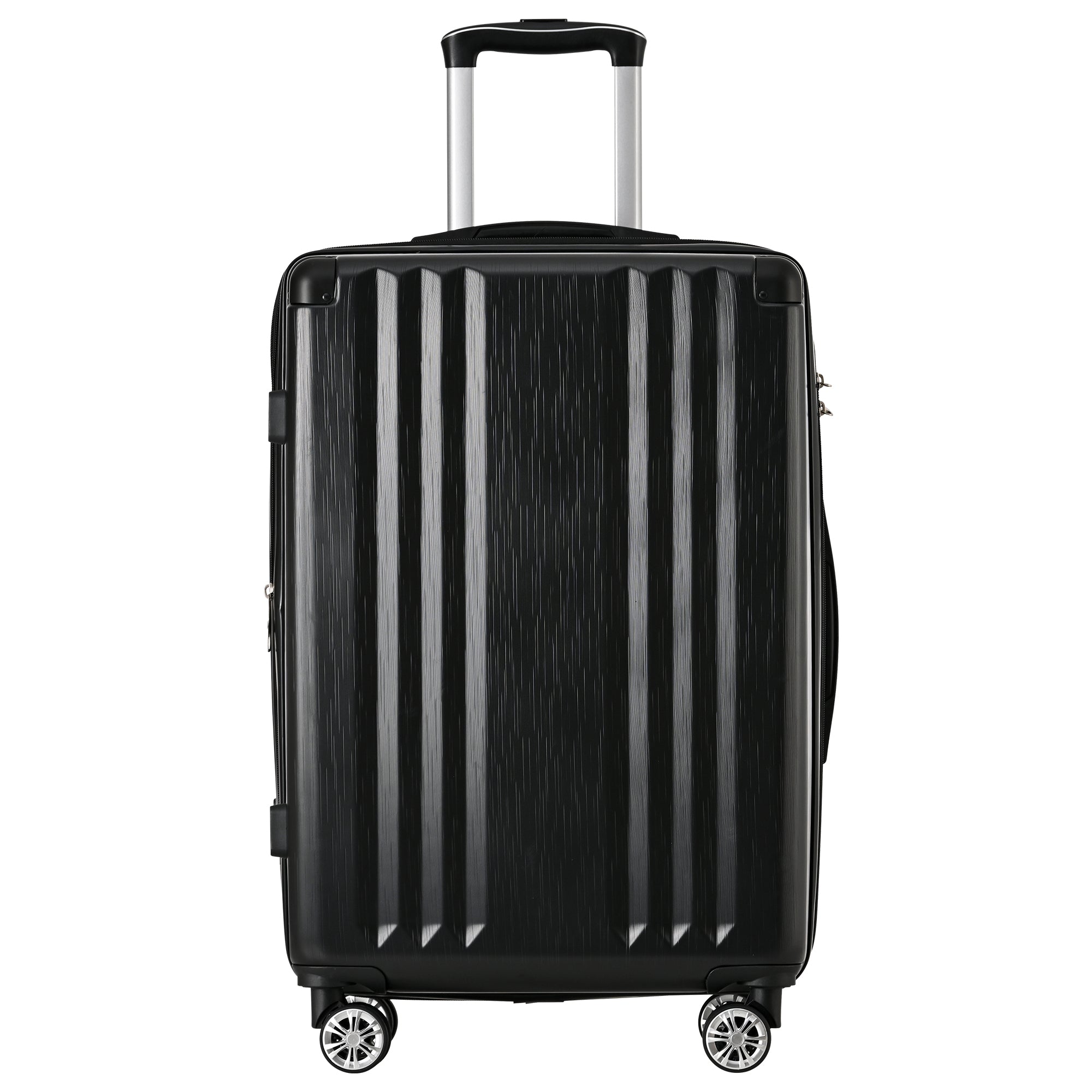 Logidon koffer met harde schaal zwart 58×40,5×28 cm 4 wielen