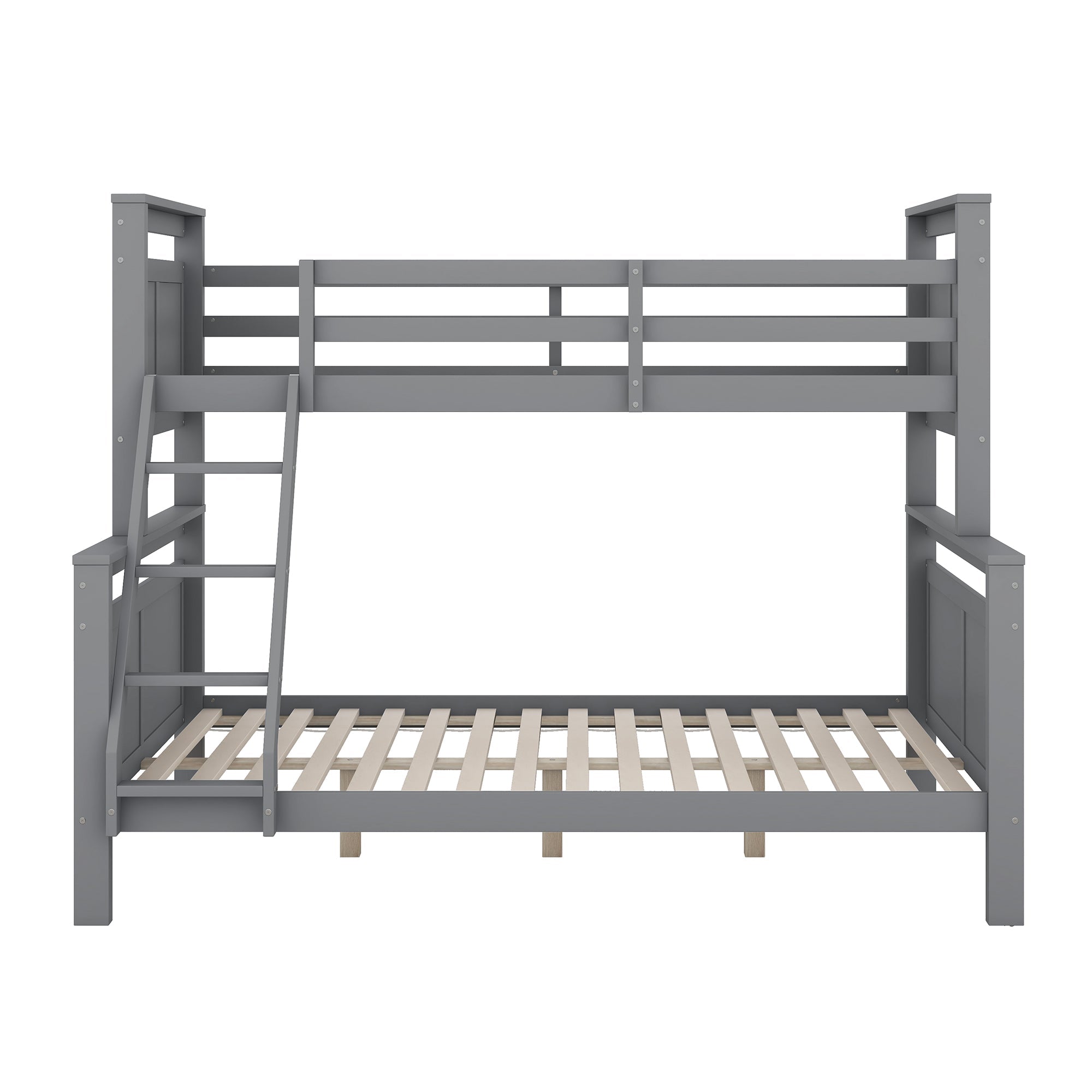 Logidon stapelbed grijs 90x200 cm om te bouwen tot twee bedden