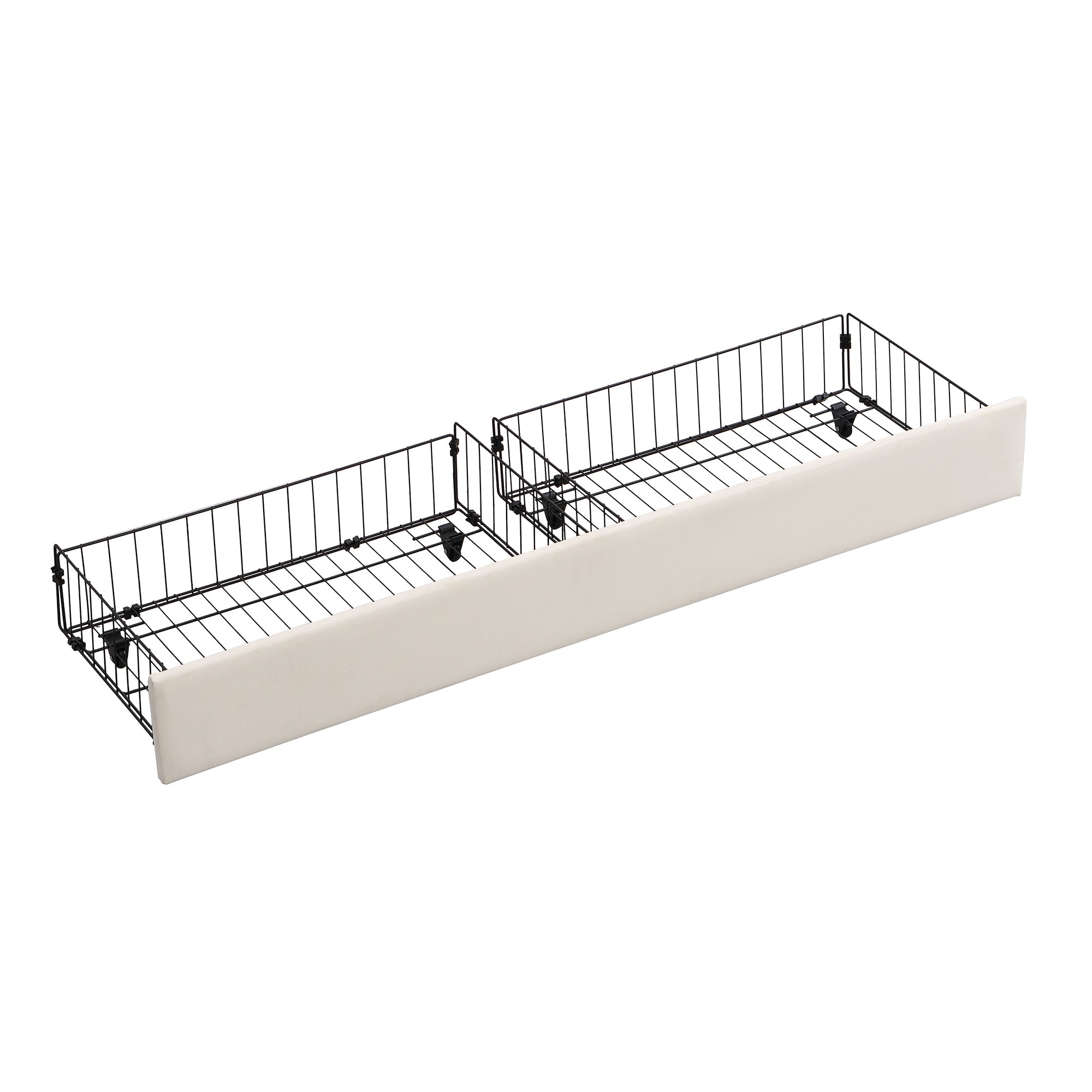 Logidon Bed With Box And Drawers 180x200 Beige Storage Space