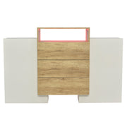 Logidon dressoir 140 cm moderne ladekast met veelkleurig LED-licht